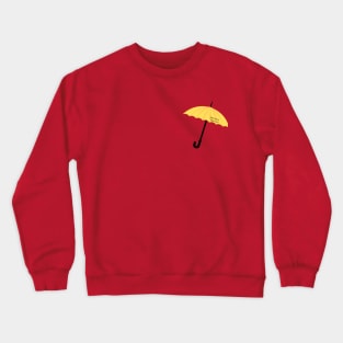 yellow umbrella Crewneck Sweatshirt